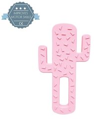 MINIKOIOI silikona zobgrauzis Pink Cactus 101090002 cena un informācija | Zobu riņķi | 220.lv