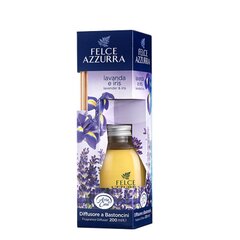Felce Azzurra aromātiskie kociņi Lavender & Iris, 200 ml cena un informācija | Gaisa atsvaidzinātāji | 220.lv