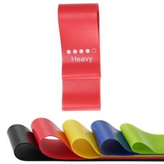 Pretestības gumija-cilpa Tomaz Sport Heavy 600x50, sarkana cena un informācija | Fitnesa gumijas, gredzeni | 220.lv