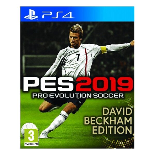 Spēle priekš PlayStation 4, Pro Evolution Soccer 2019 David Beckham Edition Steelbook