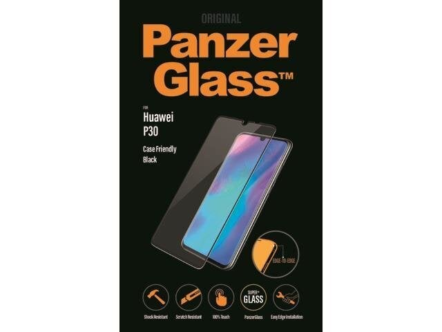PanzerGlass Huawei, P30, Glass, Black, C