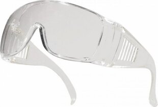 Piton CLEAR polycarbonate (PC) goggles, overglasses, Delta Plus cena un informācija | Galvas aizsargi | 220.lv