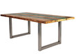 Pusdienu galds Tisch, 100x200 cm, antīks sudrabs
