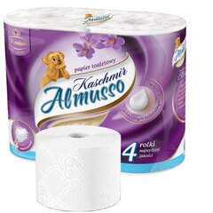 Almusso KASHMIR x4 tualetes papīrs 4k., 20 m, 4 gab. (9/324) cena un informācija | Tualetes papīrs, papīra dvieļi | 220.lv