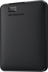 WD Elements Portable (5TB, USB 3.0) WDBU6Y0050BBK-WESN cena un informācija | Ārējie cietie diski | 220.lv