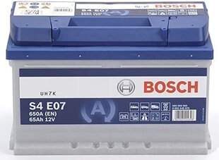 Akumulators Bosch EFB 65Ah 650A S4 E07 cena un informācija | Akumulatori | 220.lv