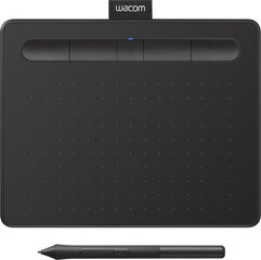 Wacom grafskā planšete Intuos S Bluetooth, melna cena un informācija | Planšetdatori | 220.lv
