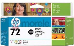 HP 72 tinte melna photo Vivera 130ml cena un informācija | Piederumi printerim | 220.lv