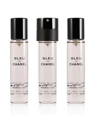 Chanel Bleu de Chanel Pour Homme EDT dāvanu komplekts vīriešiem 3 x 20 ml cena un informācija | Vīriešu smaržas | 220.lv