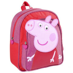 PEPPA PIG - bērnu mugursoma, rozā cena un informācija | Skolas somas | 220.lv