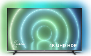 PHILIPS 50PUS7906/12 50 4K Ultra HD Android™ Smart LED LCD televizors cena un informācija | Televizori | 220.lv