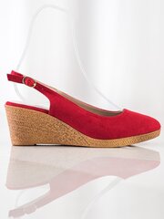 Sieviešu kurpes Goodin, sarkanas cena un informācija | Sieviešu sandales | 220.lv