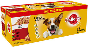 Pedigree konservu komplekts suņiem Vital Protection, 4 kg cena un informācija | Konservi suņiem | 220.lv