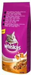 Whiskas sausā barība pieaugušiem kaķiem, ar tunci, 14 kg cena un informācija | Sausā barība kaķiem | 220.lv