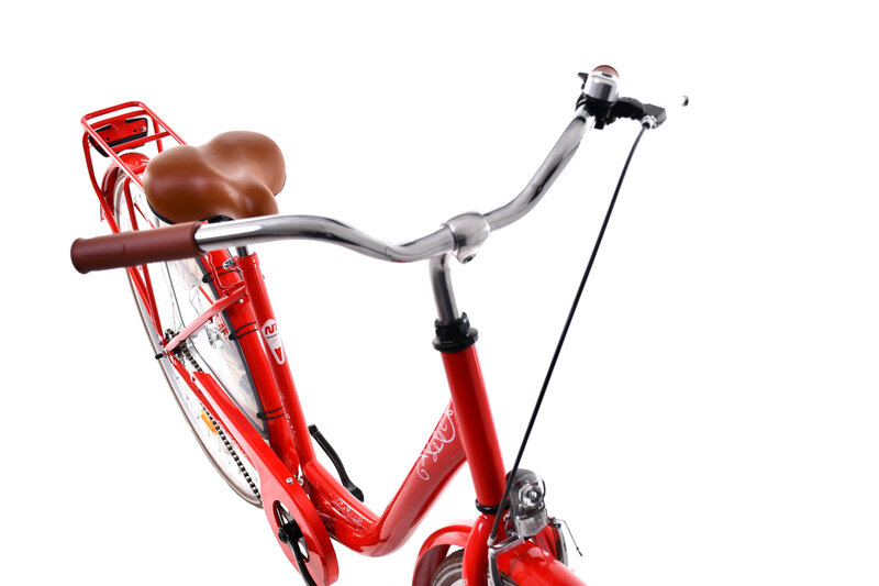 Sieviešu pilsētas velosipēds N1 CRUISER 1.0 28 , sarkans internetā