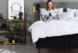 Familon Percale gultas veļas komplekts baltā krāsā - dažādi izmēri internetā