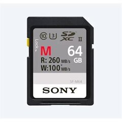 Sony SF-M64 64 GB, MicroSDXC, Flash memo cena un informācija | Atmiņas kartes mobilajiem telefoniem | 220.lv