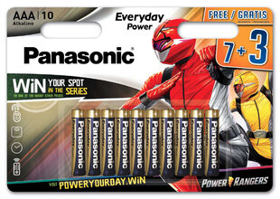 Panasonic Everyday Power battery LR03EPS/10BW (7+3) cena un informācija | Baterijas | 220.lv