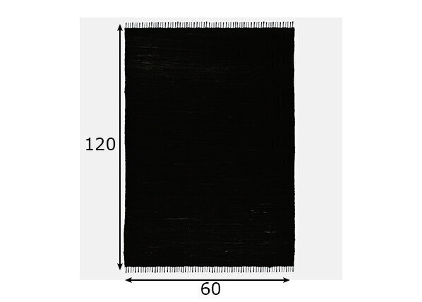 Paklājs Happy Cotton, melns – dažādi izmēri internetā