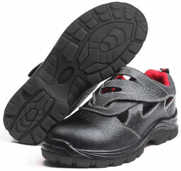 Drošības sandales Chester S1P, melnā krāsā 38, Pesso cena un informācija | Darba apavi | 220.lv
