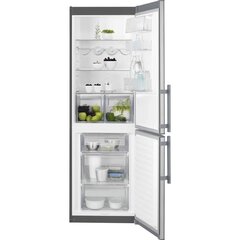 Electrolux LNT3LE34X4 ledusskapis ar saldētavu, 185 cm cena un informācija | Ledusskapji | 220.lv