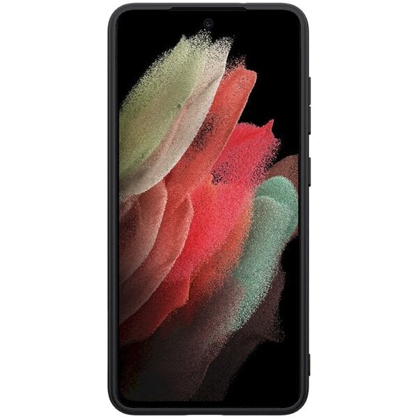 Nillkin Textured Hard maciņš Samsung Galaxy S21 FE melns cena un informācija | Telefonu vāciņi, maciņi | 220.lv
