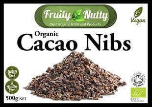 Organisks, neapstrādāts kakao-gabaliņi - 500 g, 250 g, 125 g cena un informācija | Pārtikas piedevas | 220.lv