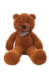 Plīša lācītis Teddy, 120 cm, Tumši brūns cena un informācija | Mīkstās (plīša) rotaļlietas | 220.lv