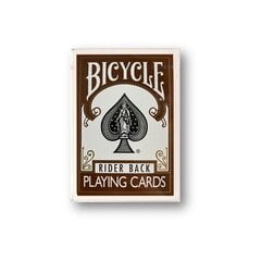 Kārtis Bicycle Rider Brown Back cena un informācija | Azartspēles, pokers | 220.lv