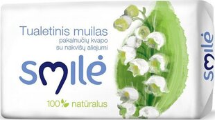 Tualetes ziepes SMILE, maijpuķīšu smarža, 90 g cena un informācija | Ziepes | 220.lv