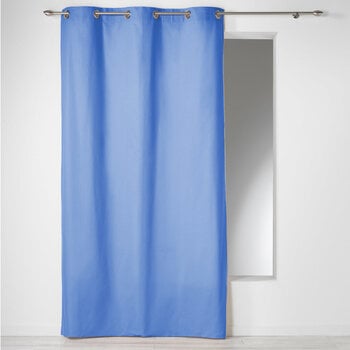 Aizkars Panama, zils, 140 x 240 cm, 1 gab. cena un informācija | Aizkari | 220.lv