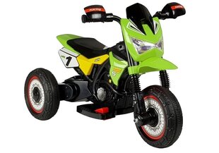 Elektriskais motocikls zaļš cena un informācija | Elektromobīļi bērniem | 220.lv