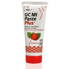 GC Mi Paste Plus Recaldent zobu pasta ar fluoru, zemeņu garšu, 35 ml cena un informācija | Zobu pastas, birstes | 220.lv
