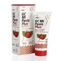 GC Mi Paste Plus Recaldent zobu pasta ar fluoru, zemeņu garšu, 35 ml cena un informācija | Zobu pastas, birstes | 220.lv