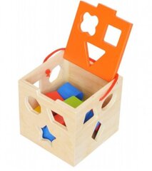 Izglītojošā koka rotaļlieta-šķirotājs Tooky toy cena un informācija | Rotaļlietas zīdaiņiem | 220.lv