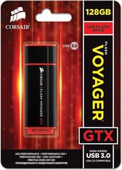 Corsair Flash Voyager GTX 128GB USB 3.1 430/390 MB/s cena un informācija | USB adapteri automašīnas oriģinālai skaņas sistēmai | 220.lv