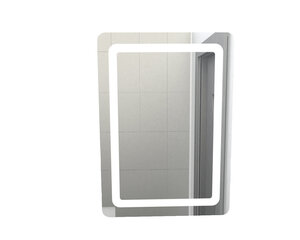 Spogulis ar LED apgaismojumu ART-07 700x500mm cena un informācija | Vannas istabas spoguļi | 220.lv