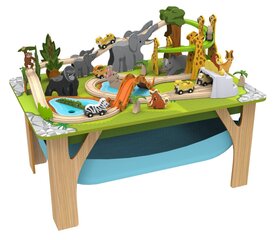 Koka spēļu galds Kidkraft Adventure Tracks Safari Run Play cena un informācija | Rotaļlietas zēniem | 220.lv