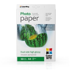 Biroja papīrs ColorWay A4 220 g/m 50 lapas cena un informācija | Burtnīcas un papīra preces | 220.lv