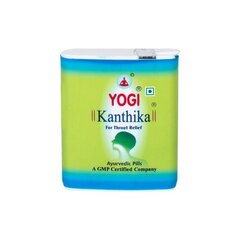 Uztura bagātinātājs kaklam Kanthika Plus Yogi, 70 dražejas cena un informācija | Vitamīni, preparāti, uztura bagātinātāji labsajūtai | 220.lv