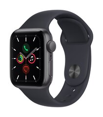 Viedais pulkstenis Apple Watch SE (GPS, 44 mm) - Space Grey alumīnija korpuss ar Midnight sporta siksniņu cena un informācija | Viedpulksteņi (smartwatch) | 220.lv