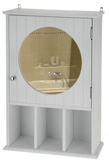 Vonios spintelė su veidrodžiu cena un informācija | Vannas istabas skapīši | 220.lv