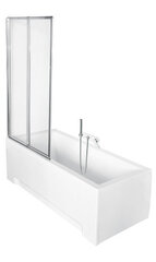 Mobila vannas stikla siena Ambition 2 Premium cena un informācija | Piederumi vannām un dušas kabīnēm | 220.lv