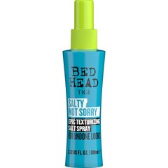 Matu aerosols ar Nāves jūras sāli, Tigi Bed Head Salty Not Sorry Salt Spray, 100 ml cena un informācija | Matu veidošanas līdzekļi | 220.lv