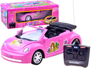 Radio vadāms automobilis meitenēm Beetle rozā cena un informācija | Rotaļlietas meitenēm | 220.lv