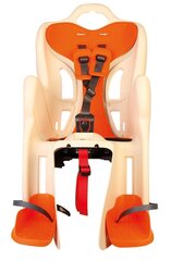 Aizmugurējais velosipēda krēsls Bellelli B-One, oranžs cena un informācija | Bērnu velosipēdu sēdeklīši | 220.lv