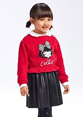Mayoral bērnu komplekti ics kleitas un sporta krekli 4921*081, sarkans/melns cena un informācija | Komplekti meitenēm | 220.lv
