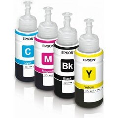 Analogās tintes komplekts Epson T664 (BK/C/M/Y) 90 ml cena un informācija | Tintes kārtridži | 220.lv