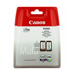 Oriģinālā tinte Canon PG-545XL &amp;amp; CL-546XL Multipack cena un informācija | Tintes kārtridži | 220.lv