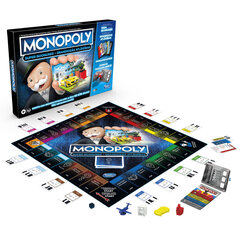 Galda spēle Monopols ar elektronisko banku Hasbro Monopoly Ultimate Rewards, EE/LV cena un informācija | Galda spēles | 220.lv